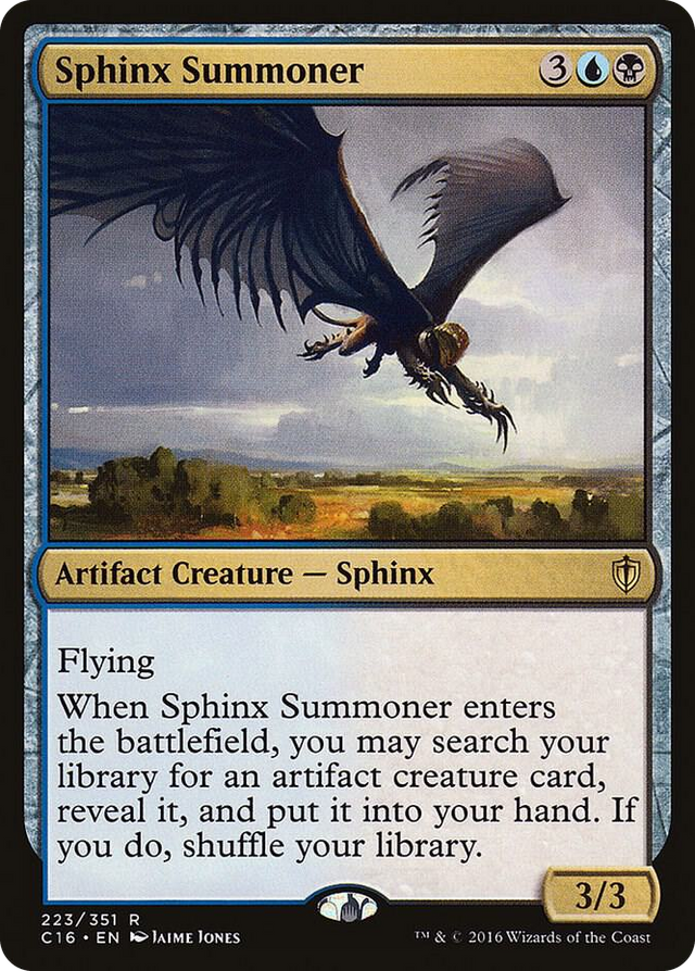 0223 Sphinx Summoner R Commander 2016
