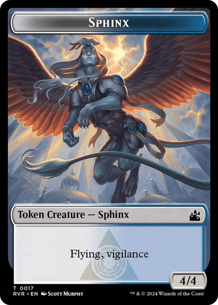 Sphinx Token #17 T - Ravnica Remastered Pokemon card