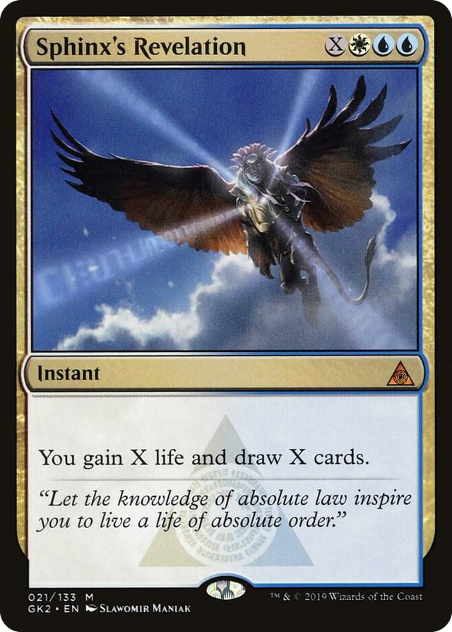 0021 Sphinx's Revelation M Ravnica Allegiance: Guild Kits