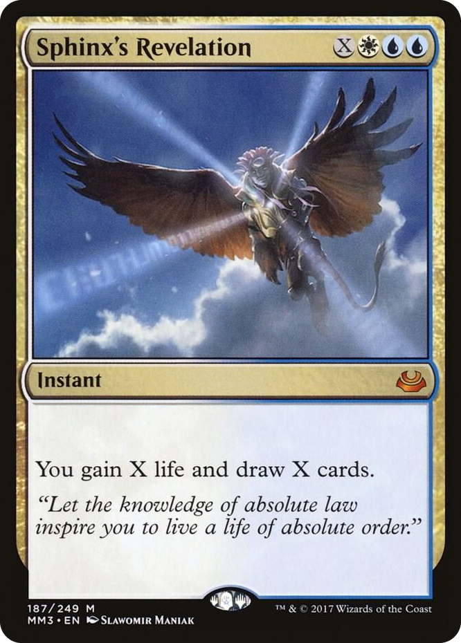 Sphinx's Revelation #187 M - Modern Masters 2017 Pokemon card