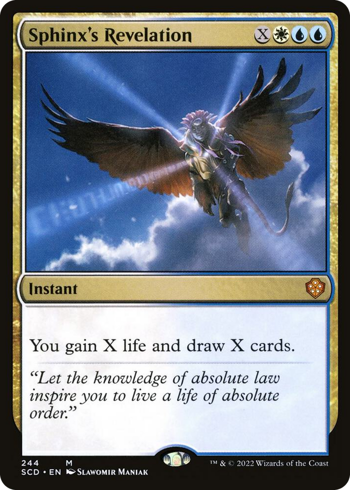 Sphinx's Revelation #244 M - Starter Commander Decks Pokemon card