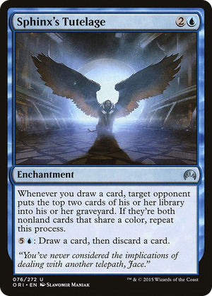 0076 Sphinx's Tutelage U Magic Origins