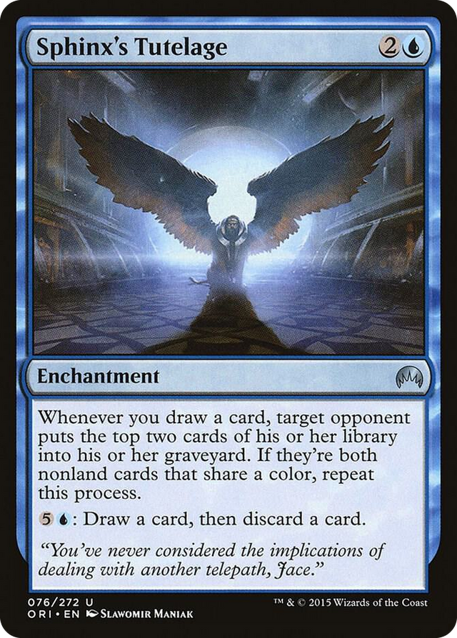 0076 Sphinx's Tutelage U Magic Origins