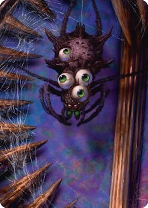 Spider Art Card #54 S - Art Series: Duskmourn: House of Horror Pokemon card