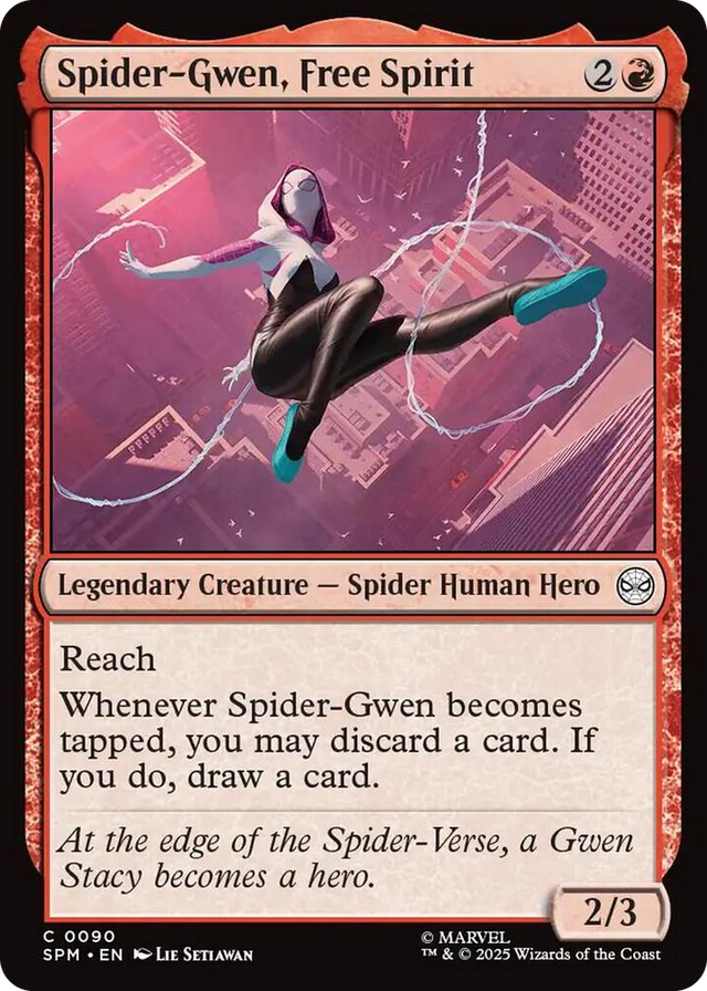 0090 Spider-Gwen, Free Spirit C Marvel's Spider-Man