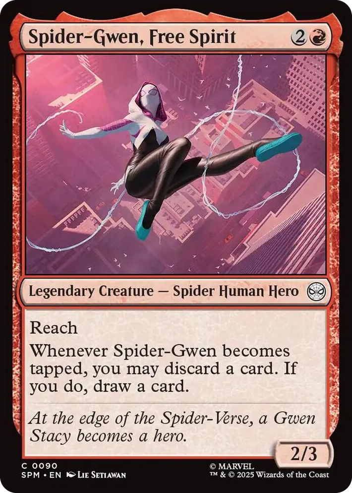 0090 Spider-Gwen, Free Spirit C Marvel's Spider-Man