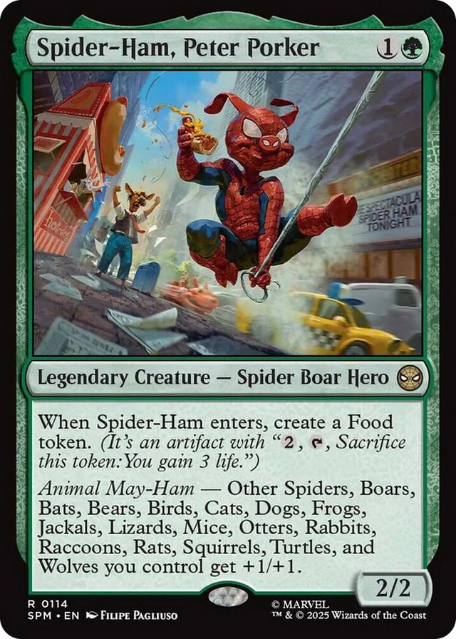0114 Spider-Ham, Peter Porker R Marvel's Spider-Man