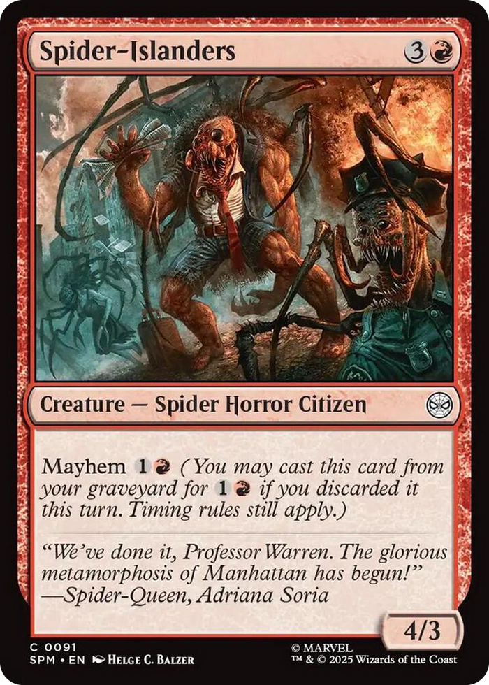 Spider-Islanders #91 C - Marvel's Spider-Man Pokemon card