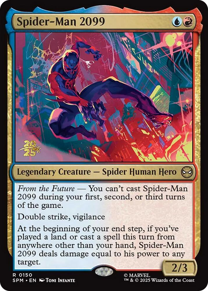 0150 Spider-Man 2099 R Prerelease Cards