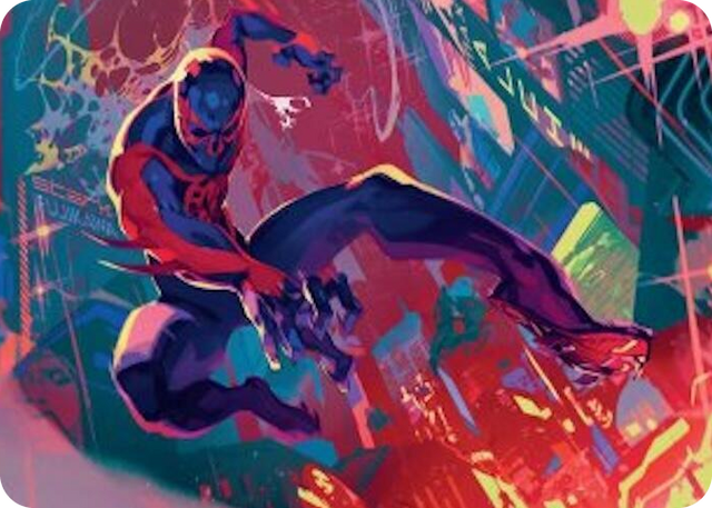 0030 Spider-Man 2099 Art Card S Art Series: Marvel's Spider-Man