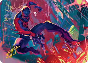 0030 Spider-Man 2099 Art Card (Gold-Stamped Signature) S Art Series: Marvel's Spider-Man