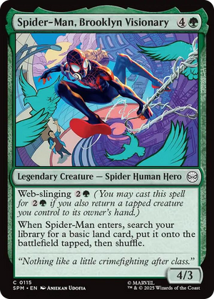 0115 Spider-Man, Brooklyn Visionary C Marvel's Spider-Man