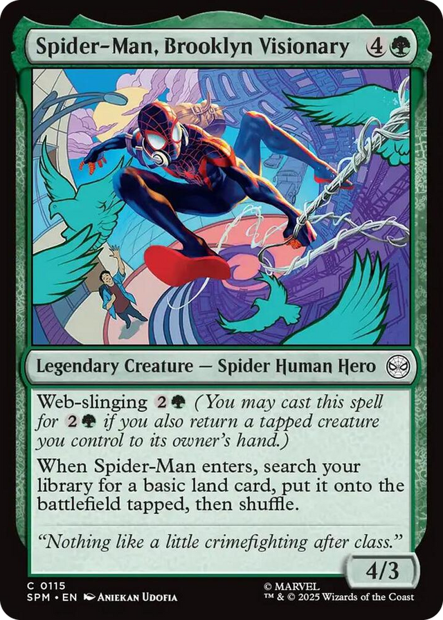 0115 Spider-Man, Brooklyn Visionary C Marvel's Spider-Man