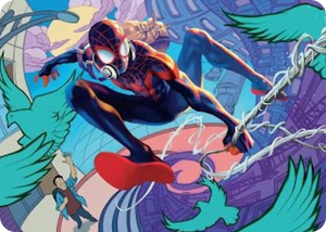 0020 Spider-Man, Brooklyn Visionary Art Card S Art Series: Marvel's Spider-Man