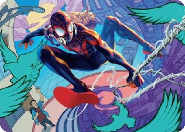 0020 Spider-Man, Brooklyn Visionary Art Card S Art Series: Marvel's Spider-Man