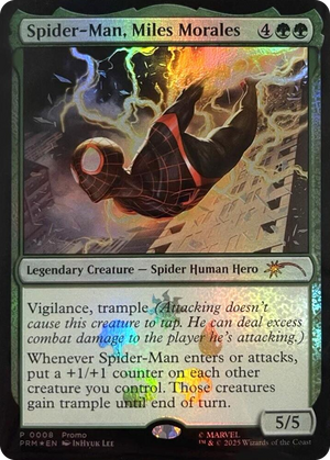 0008 Spider-Man, Miles Morales P Unique and Miscellaneous Promos