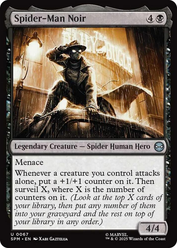 0067 Spider-Man Noir U Marvel's Spider-Man