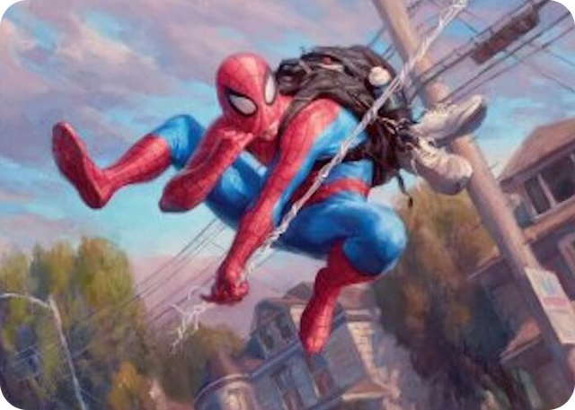 0004 Spider-Man, Web-Slinger Art Card S Art Series: Marvel's Spider-Man