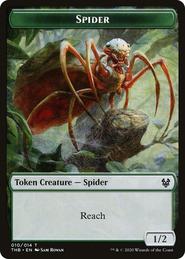 0010 Spider Token T Theros Beyond Death