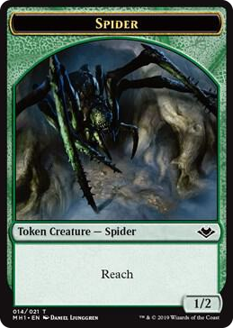 0014 Spider Token T Modern Horizons