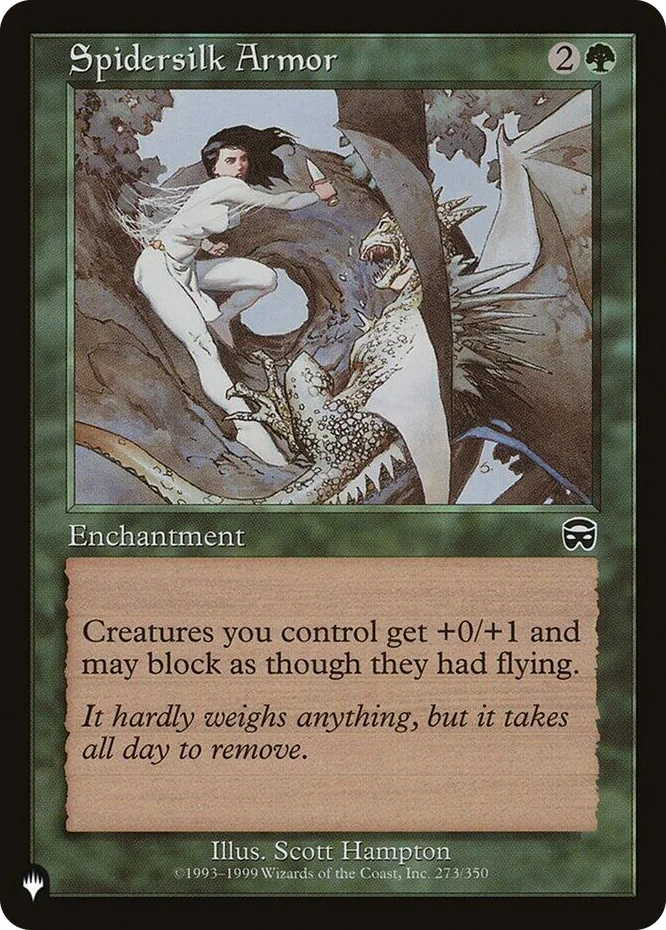 0273 Spidersilk Armor C The List Reprints