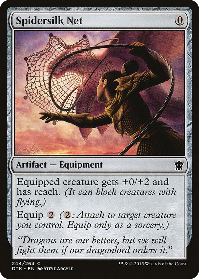 0244 Spidersilk Net C Dragons of Tarkir