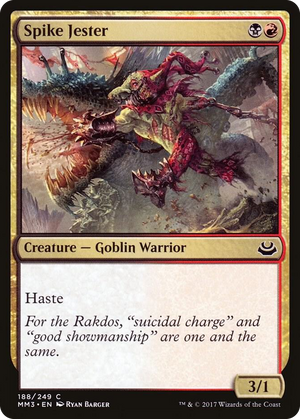 0188 Spike Jester C Modern Masters 2017