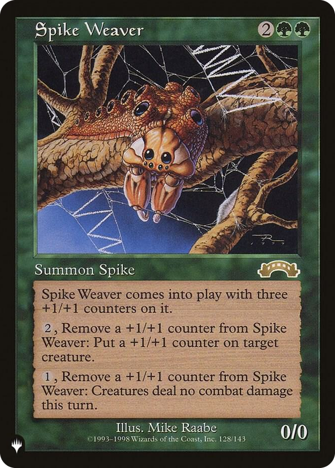 Spike Weaver #128 R - The List Reprints Pokemon card