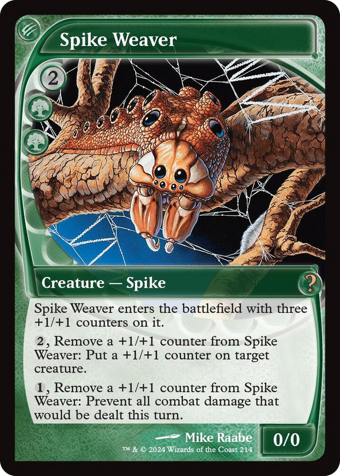 Spike Weaver (Future Sight) #214 R - Mystery Booster 2 Pokemon card