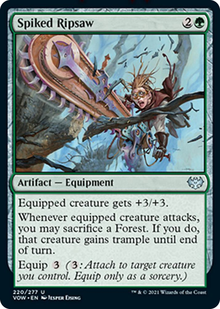 0220 Spiked Ripsaw U Innistrad: Crimson Vow