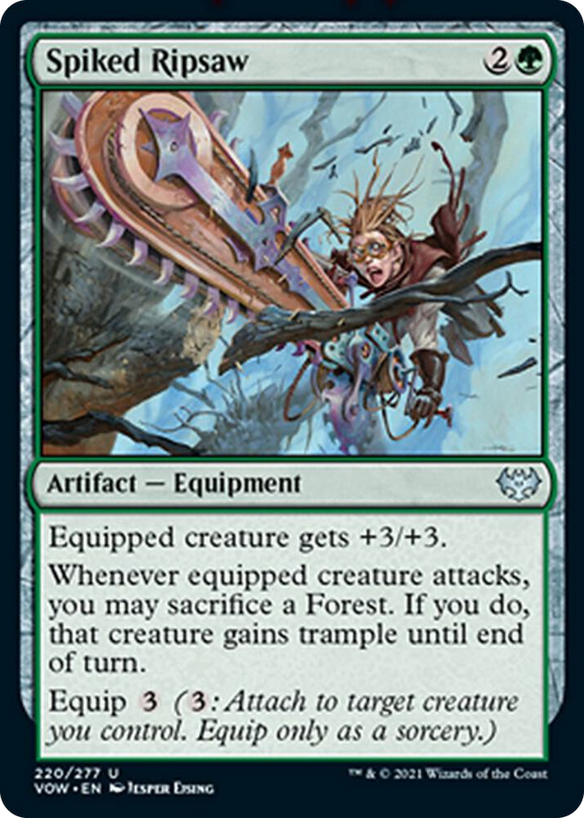 0220 Spiked Ripsaw U Innistrad: Crimson Vow