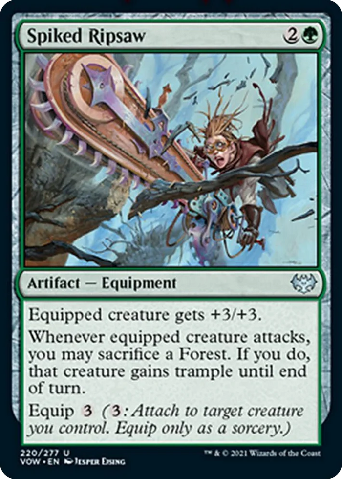 0220 Spiked Ripsaw U Innistrad: Crimson Vow