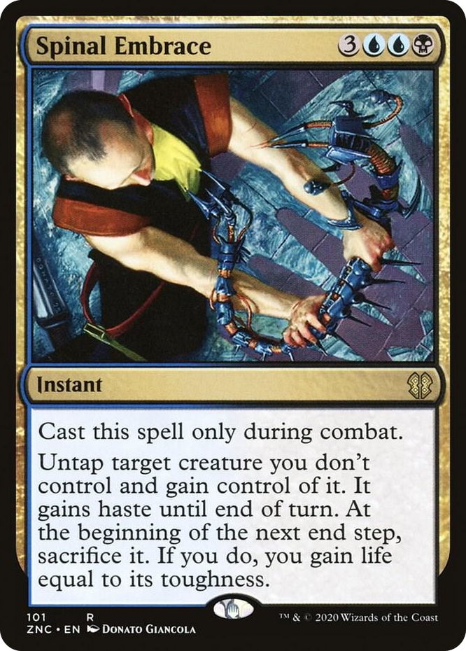 0101 Spinal Embrace R Commander: Zendikar Rising