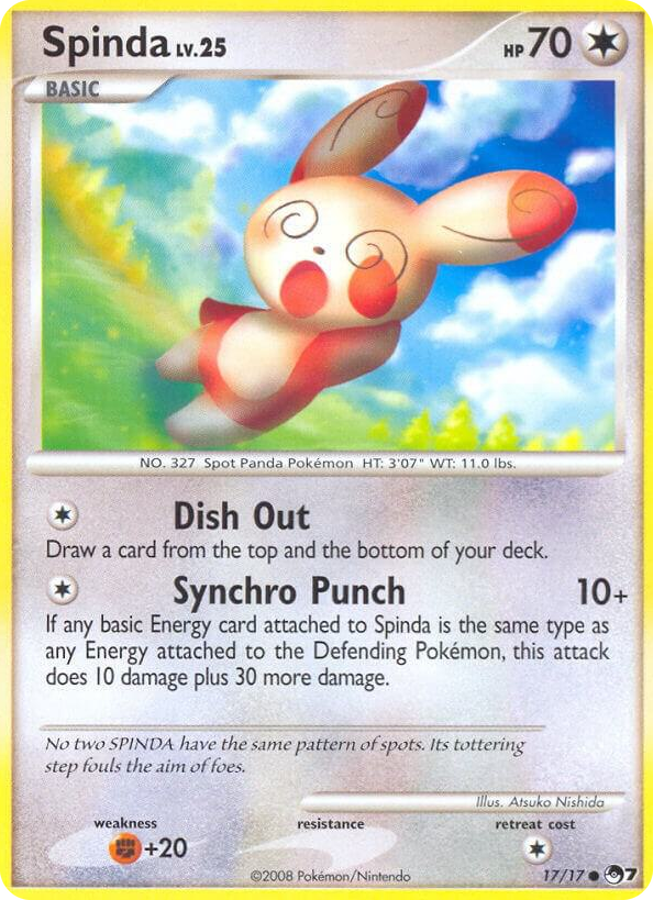 0017 Spinda Common POP Series 7