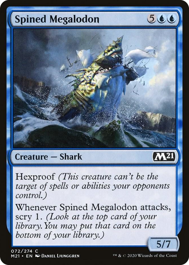 0072 Spined Megalodon C Core Set 2021
