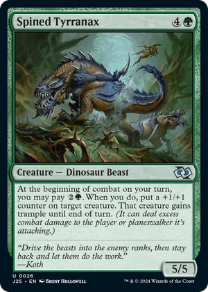 0026 Spined Tyrranax U Foundations Jumpstart