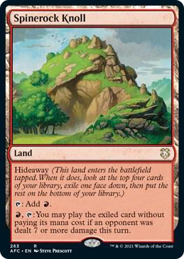 0263 Spinerock Knoll R Commander: Adventures in the Forgotten Realms