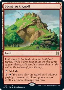 0263 Spinerock Knoll R Commander: Adventures in the Forgotten Realms