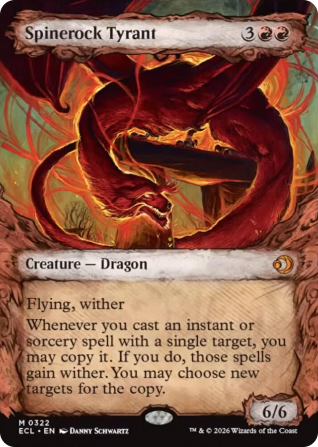 0322 Spinerock Tyrant (0322) (Showcase) M Lorwyn Eclipsed