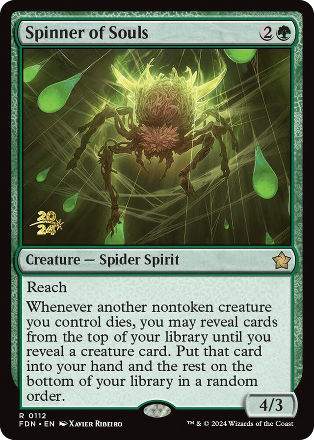 0112 Spinner of Souls R Prerelease Cards