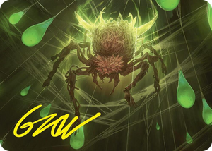 0013 Spinner of Souls Art Card (13/54) (Gold-Stamped Signature) S Art Series: Foundations