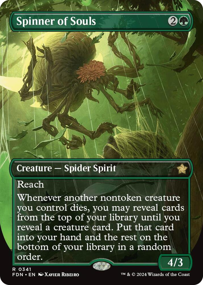 0341 Spinner of Souls (Borderless) R Foundations