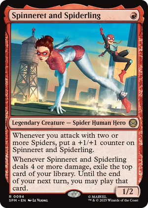 0094 Spinneret and Spiderling R Marvel's Spider-Man