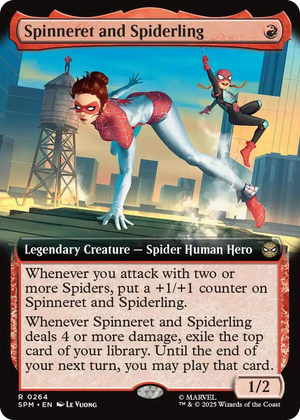 0264 Spinneret and Spiderling (Extended Art) R Marvel's Spider-Man