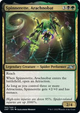 0180 Spinnerette, Arachnobat U Unfinity