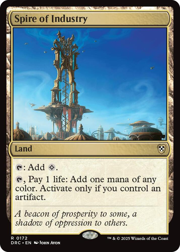 0172 Spire of Industry R Commander: Aetherdrift
