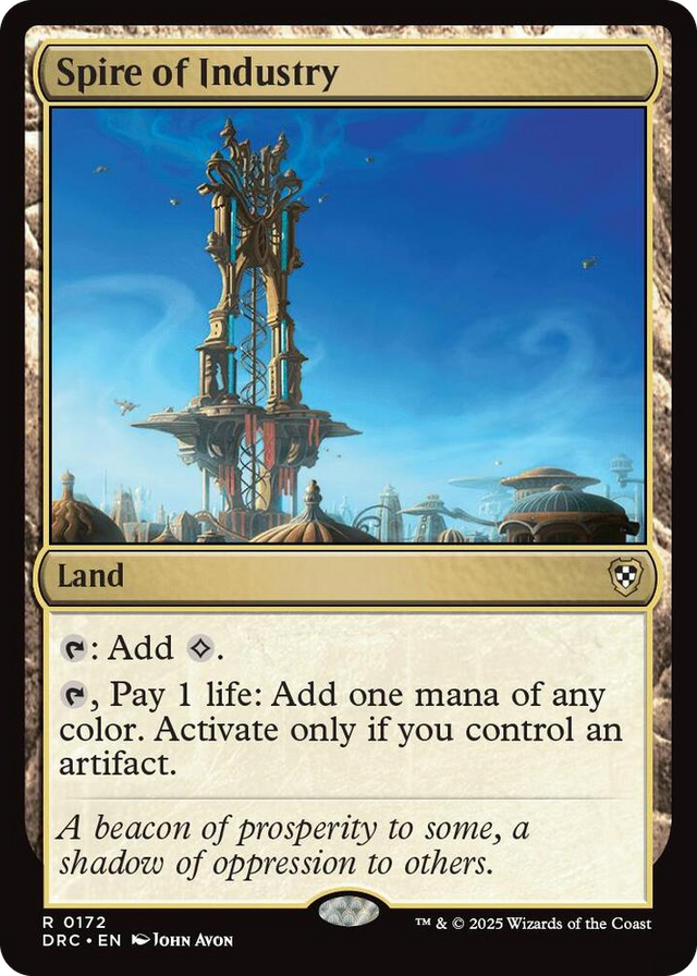 0172 Spire of Industry R Commander: Aetherdrift