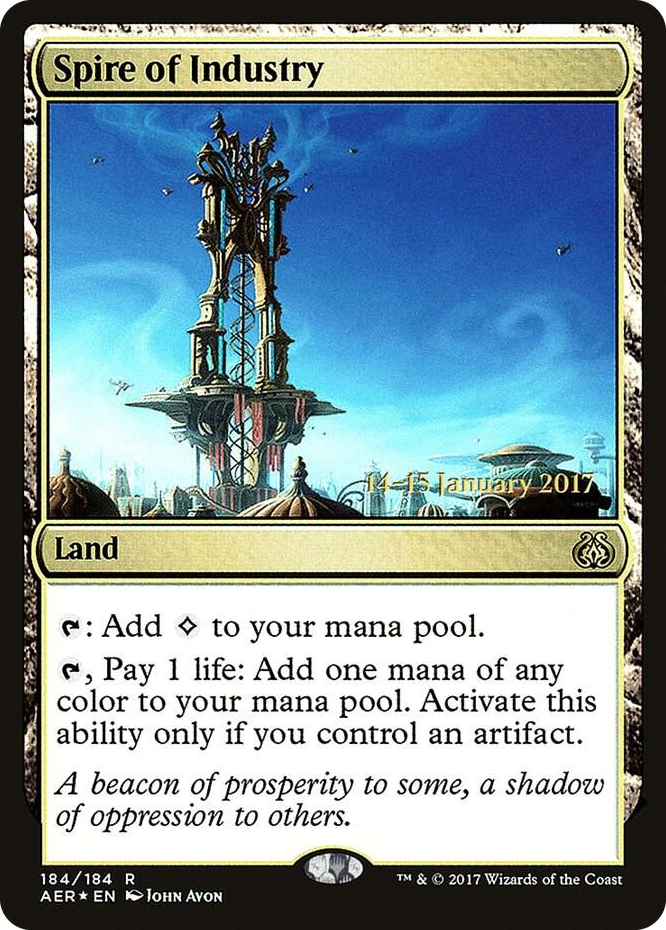0184 Spire of Industry R Prerelease Cards