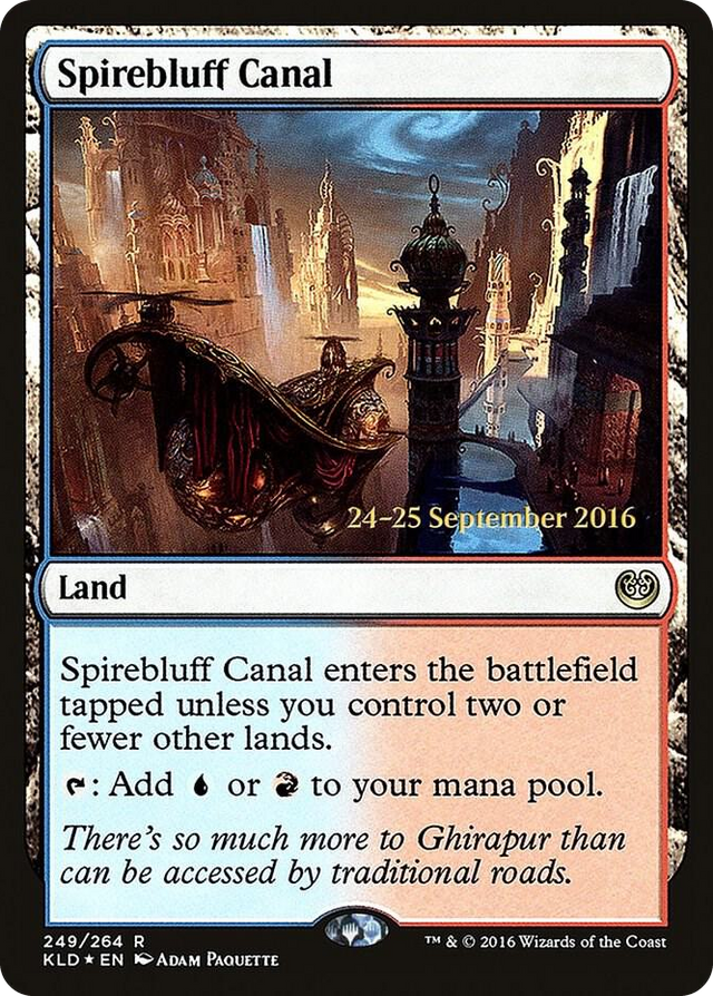 0249 Spirebluff Canal (KLD) R Prerelease Cards