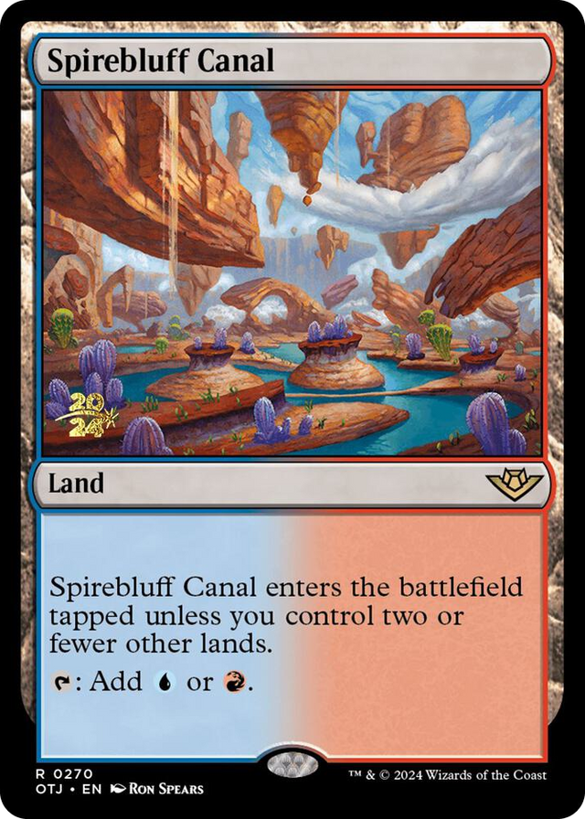 0270 Spirebluff Canal (OTJ) R Prerelease Cards